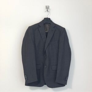 Classic Charcoal Men's Blazer with Trouser
